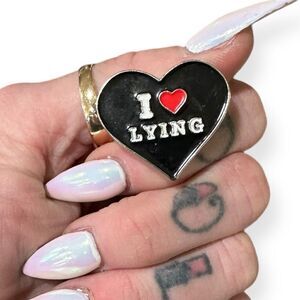 ⭐2 for $14⭐ ⭐3 for $18⭐ ❤ MIX AND MATCH!❤ I LOVE LYING enamel pin